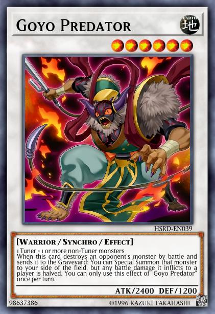 Goyo Predator Card Image