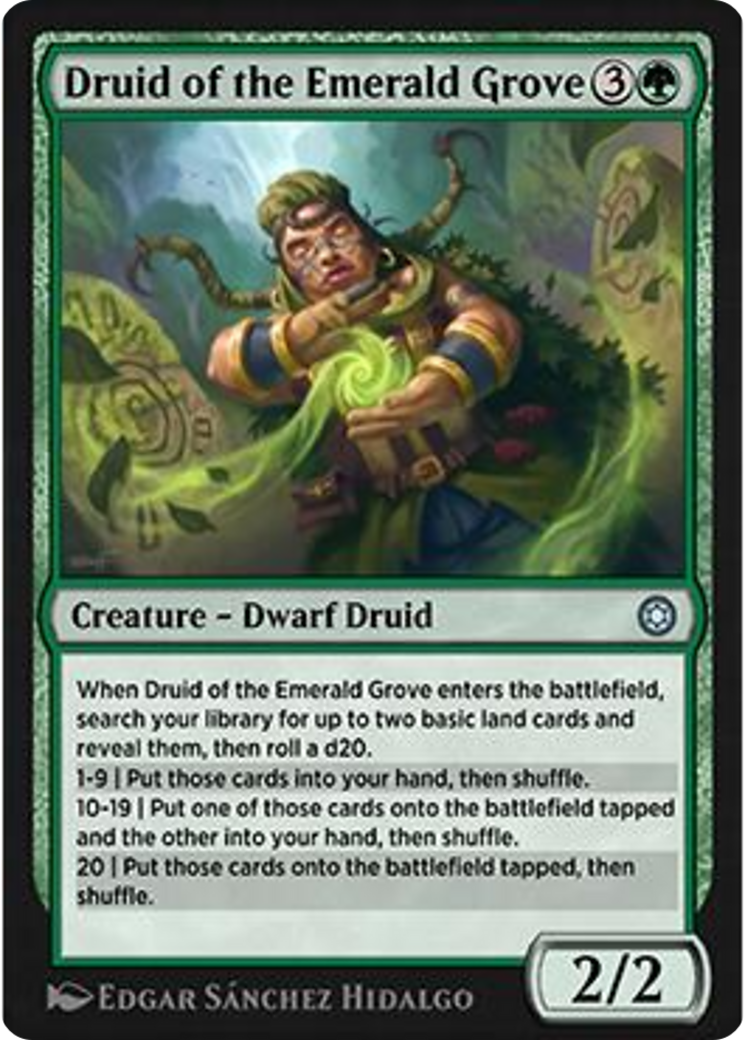 Druid of the Emerald Grove Card Image