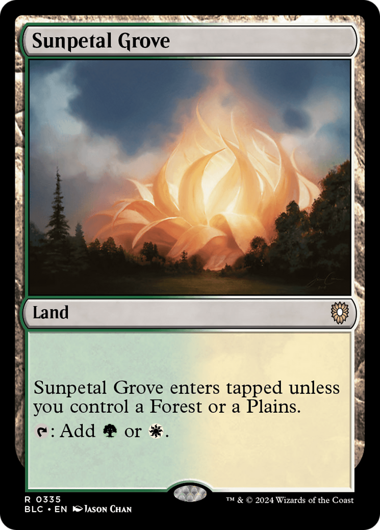 Sunpetal Grove Card Image