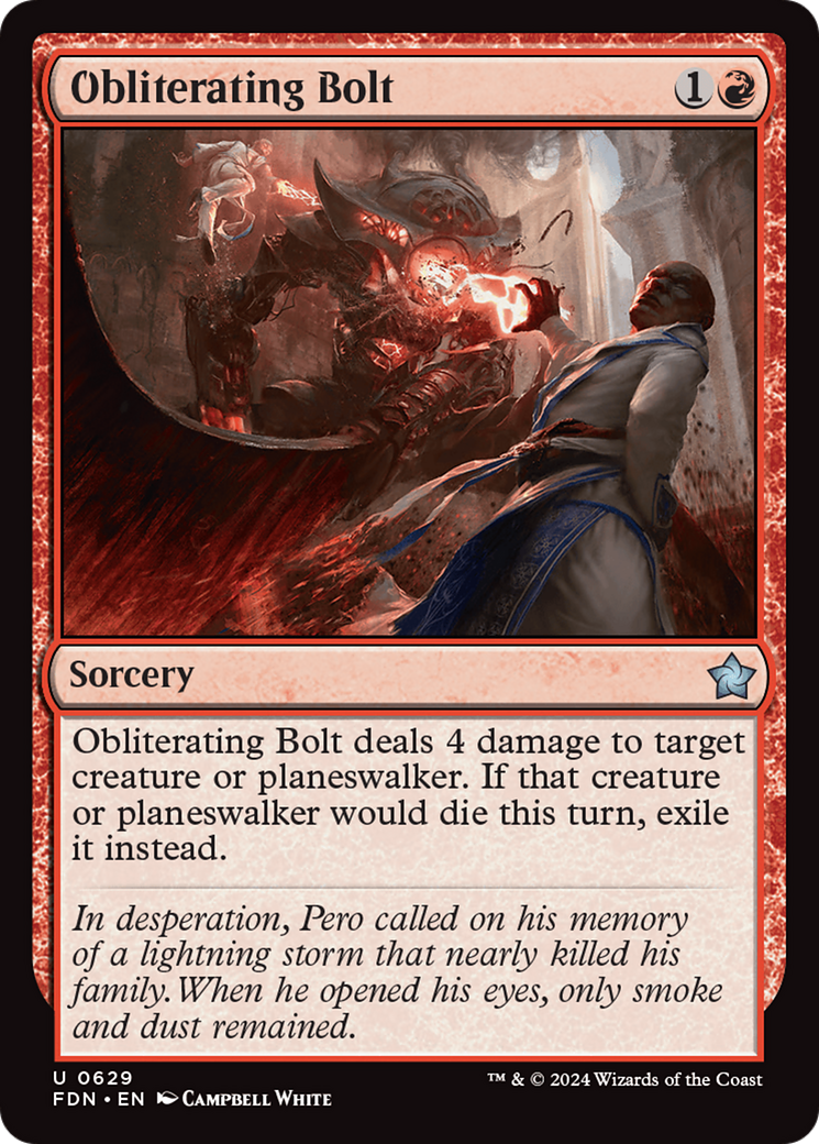 Obliterating Bolt Card Image