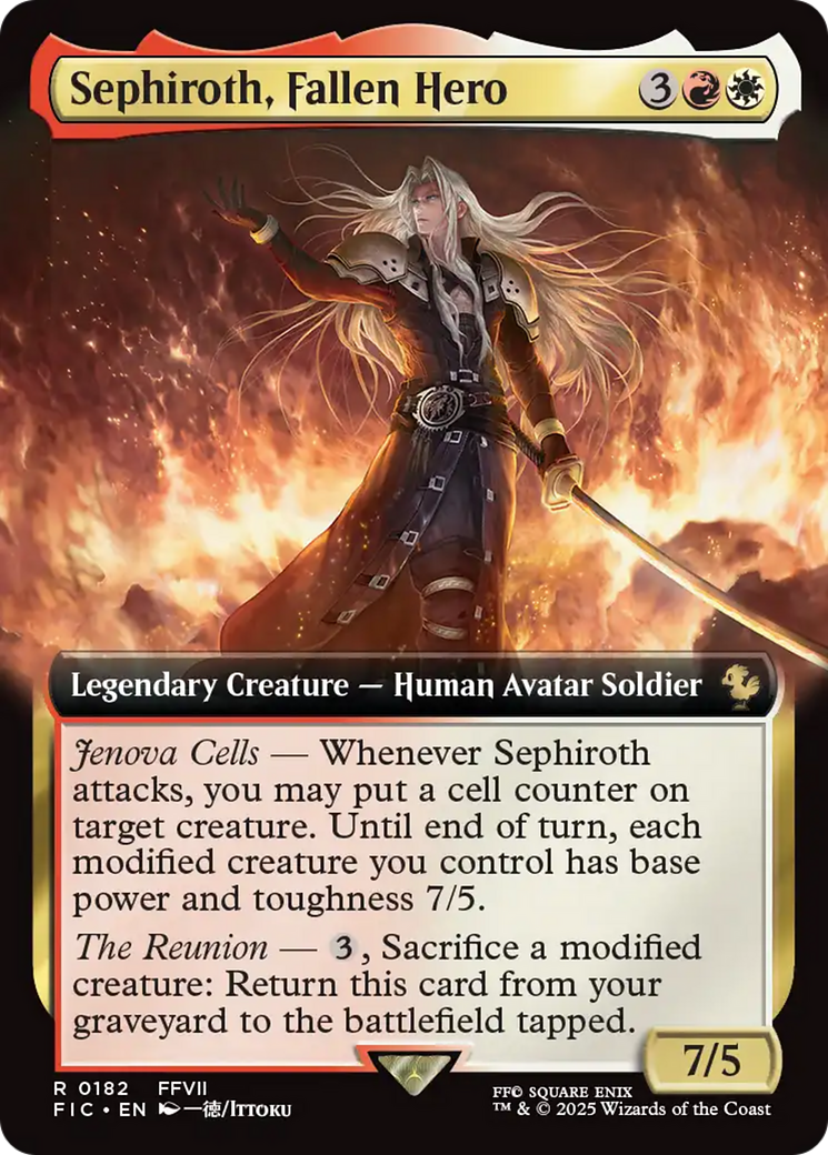 Sephiroth, Fallen Hero Card Image