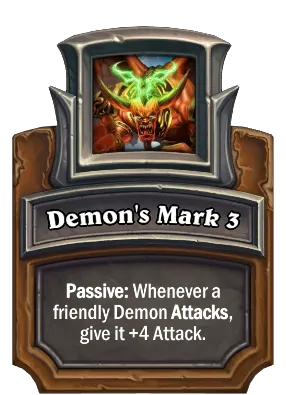 Demon's Mark 3 Card Image