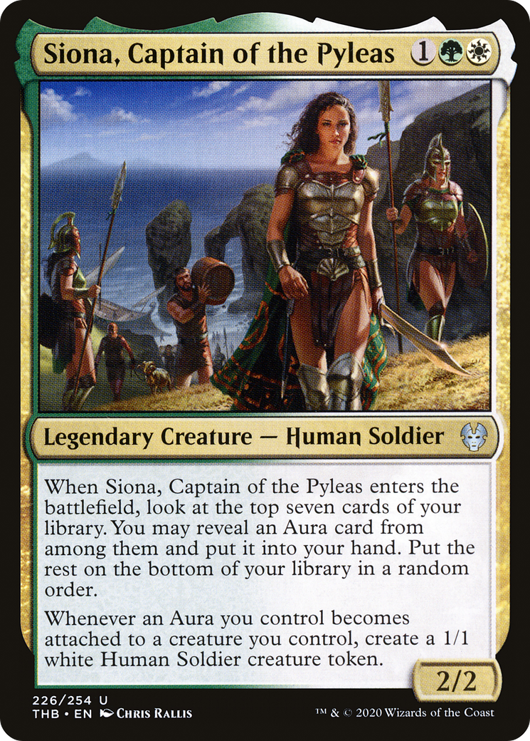 Siona, Captain of the Pyleas Card Image