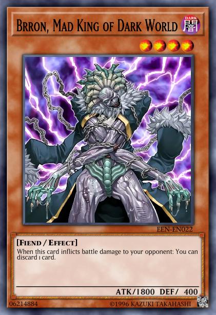 Brron, Mad King of Dark World Card Image