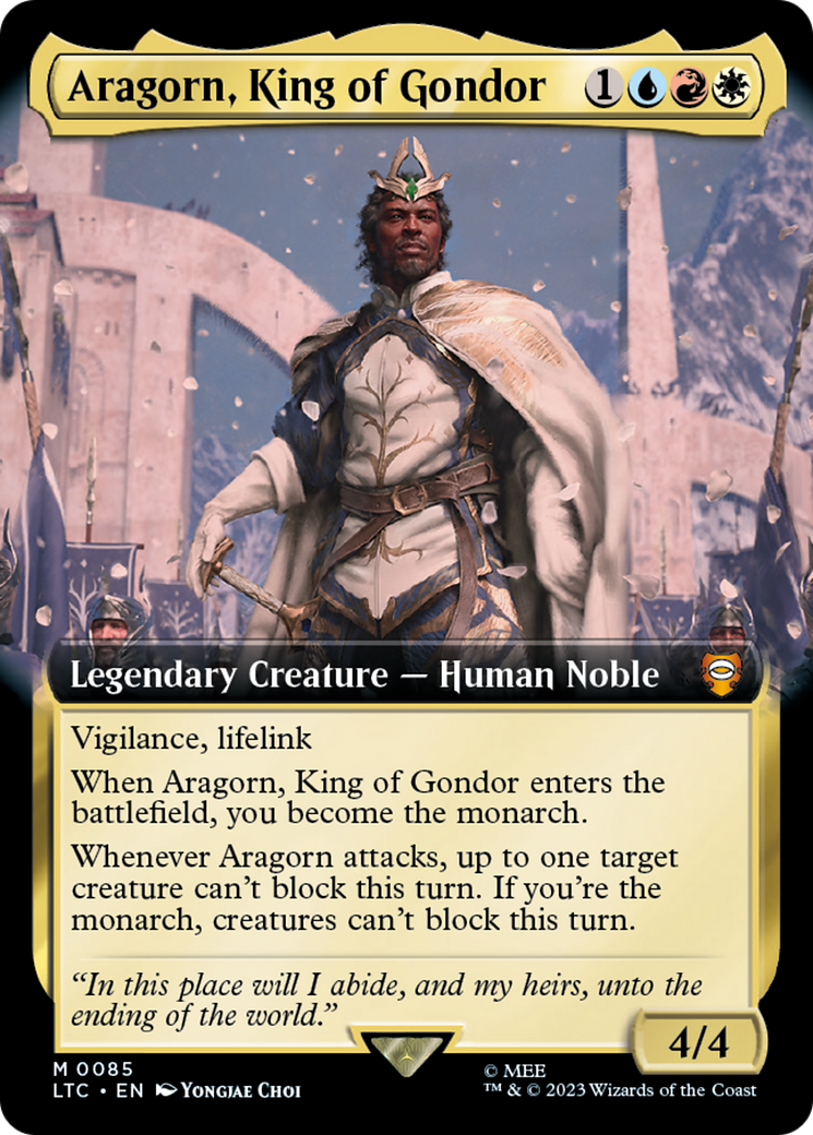 Aragorn, King of Gondor Card Image