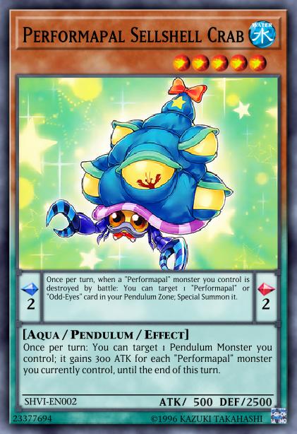 Performapal Sellshell Crab Card Image