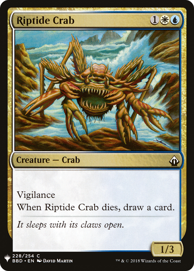 Riptide Crab Card Image