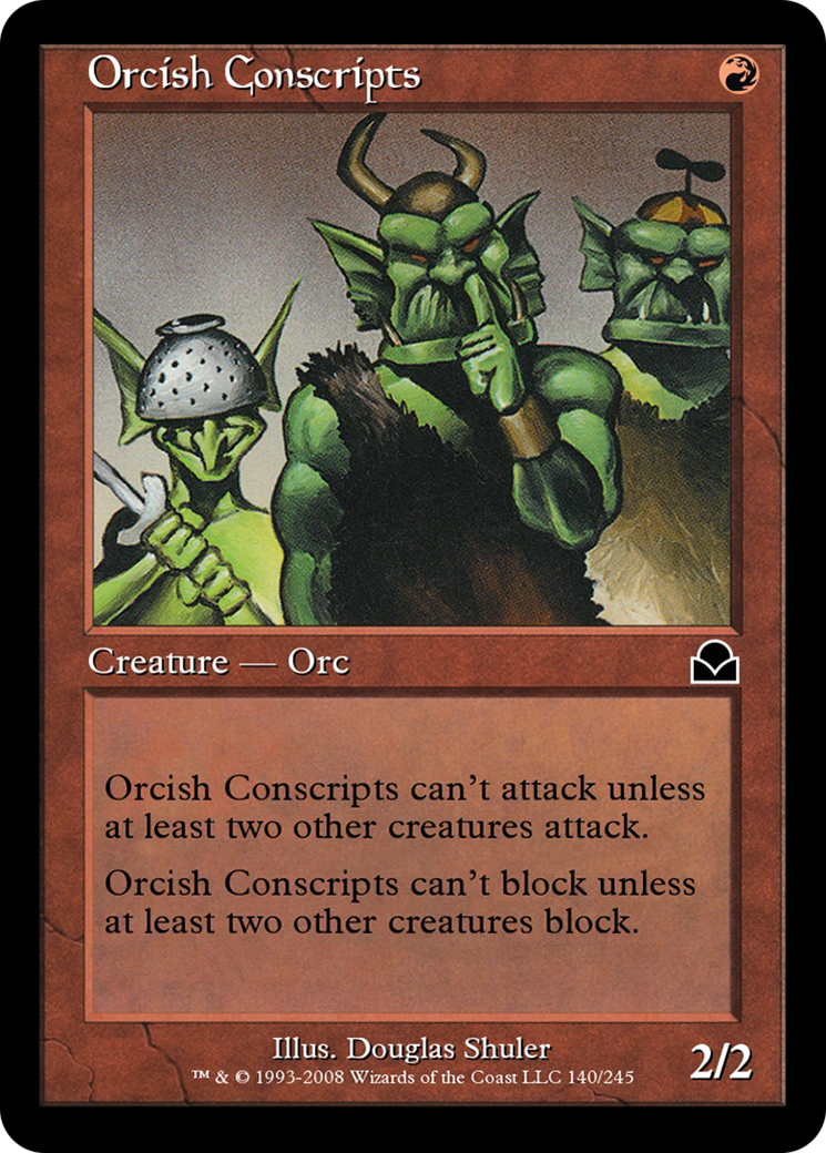 Orcish Conscripts Card Image