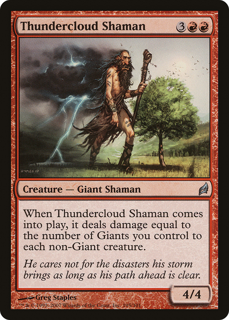 Thundercloud Shaman Card Image