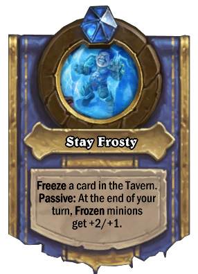 Stay Frosty Card Image