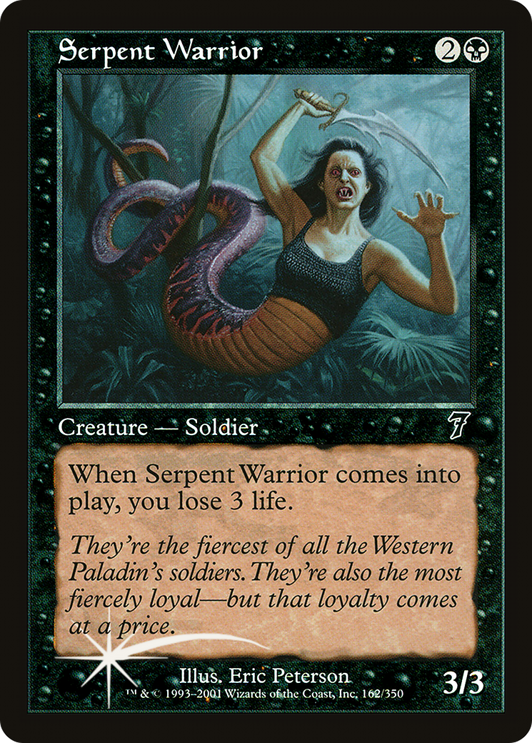 Serpent Warrior Card Image