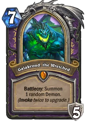 Galakrond, the Wretched Card Image