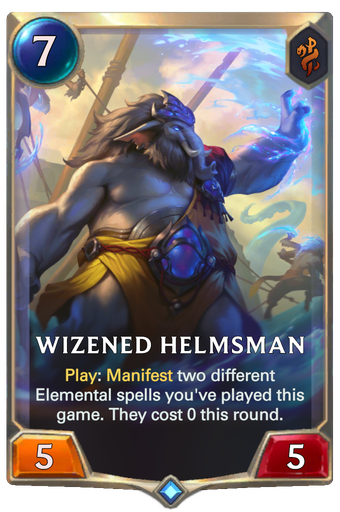 Wizened Helmsman Card Image