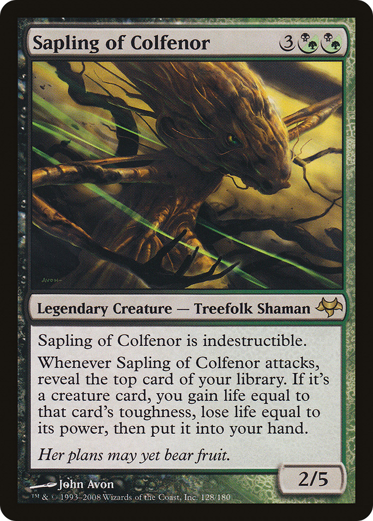 Sapling of Colfenor Card Image
