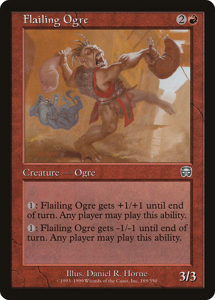 Flailing Ogre Card Image