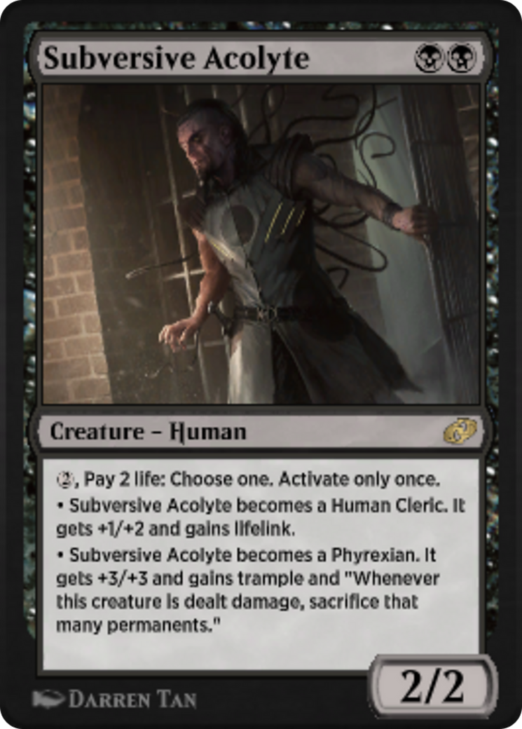 Subversive Acolyte Card Image
