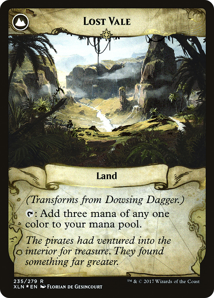 Dowsing Dagger // Lost Vale Card Image