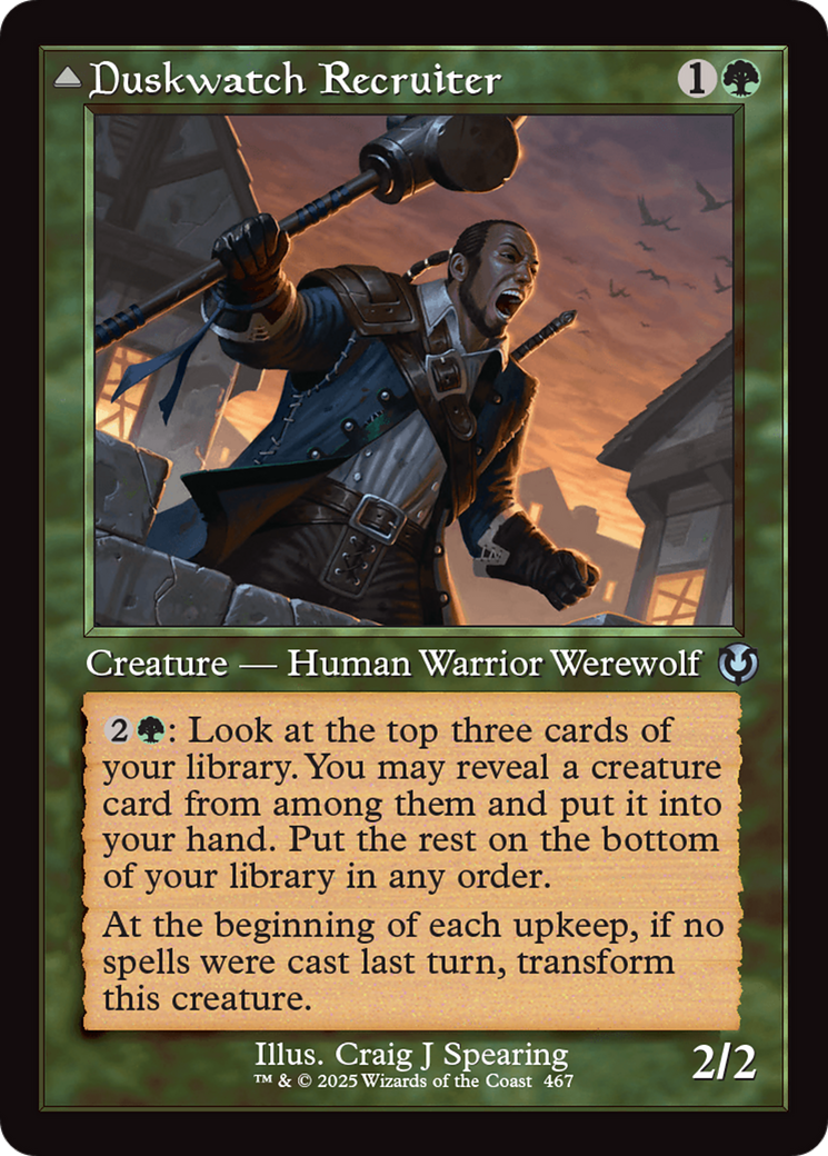 Duskwatch Recruiter // Krallenhorde Howler Card Image