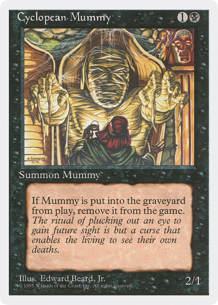 Cyclopean Mummy Card Image