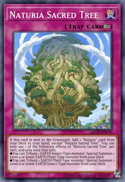 Naturia Sacred Tree Card Image