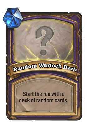 Random Warlock Deck Card Image