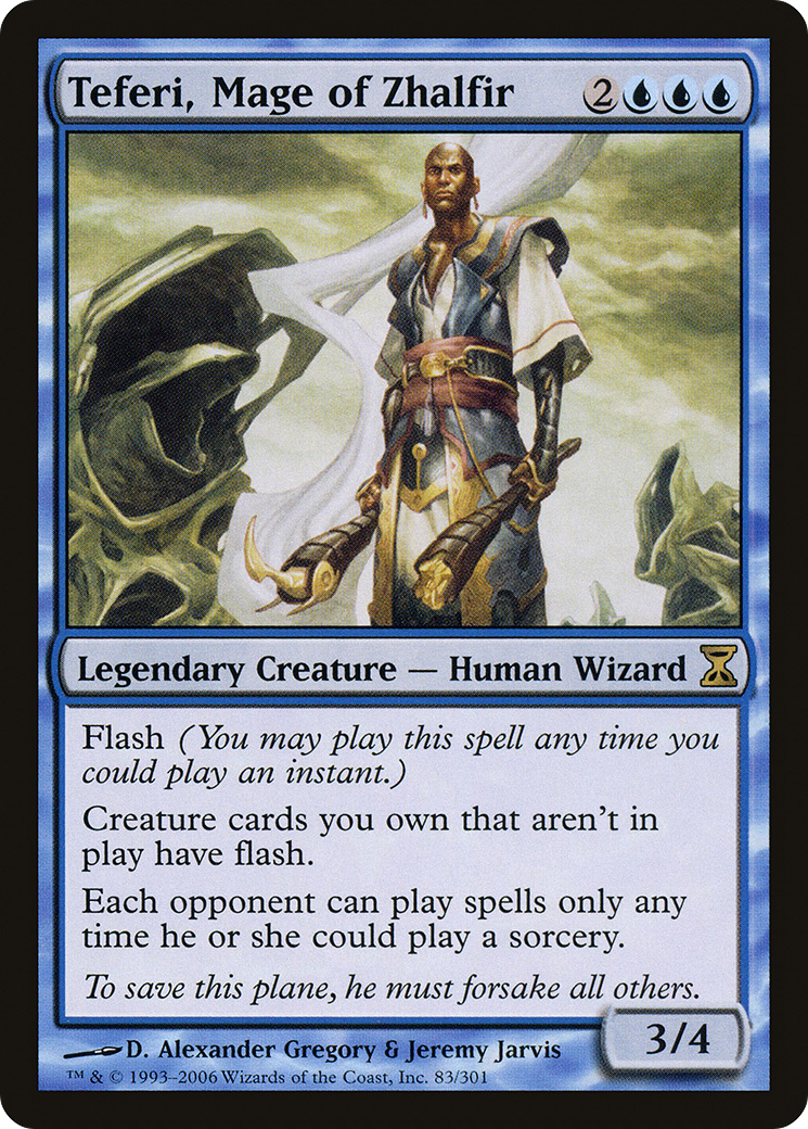 Teferi, Mage of Zhalfir Card Image