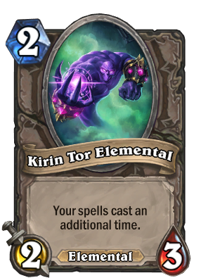 Kirin Tor Elemental Card Image
