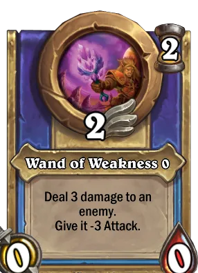 Wand of Weakness {0} Card Image