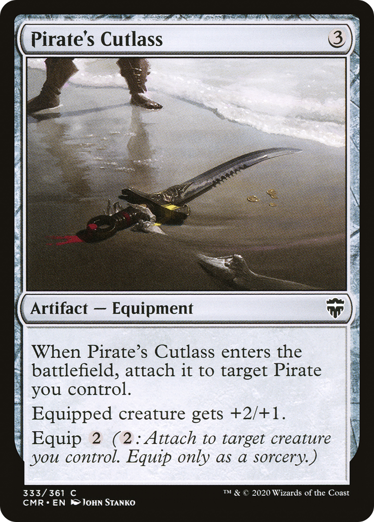 Pirate's Cutlass Card Image
