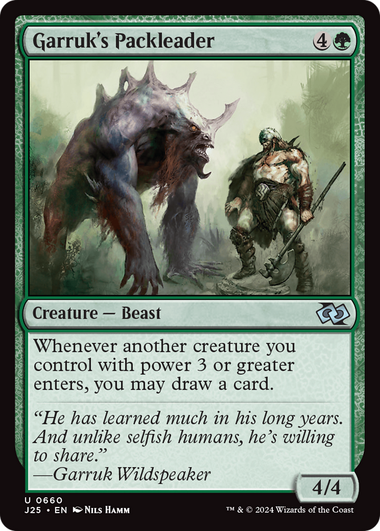 Garruk's Packleader Card Image