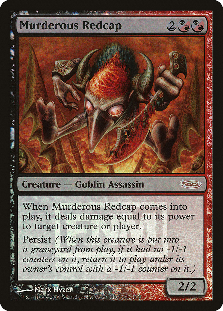 Murderous Redcap Card Image