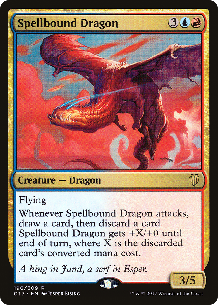 Spellbound Dragon Card Image