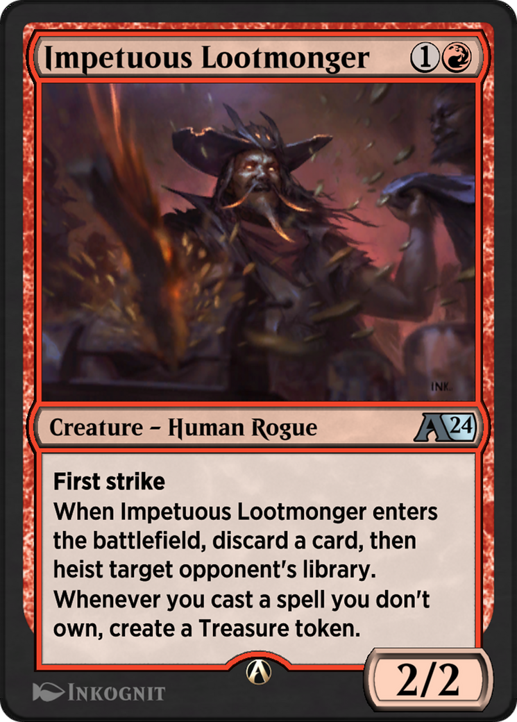 Impetuous Lootmonger Card Image