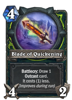 Blade of Quickening Card Image