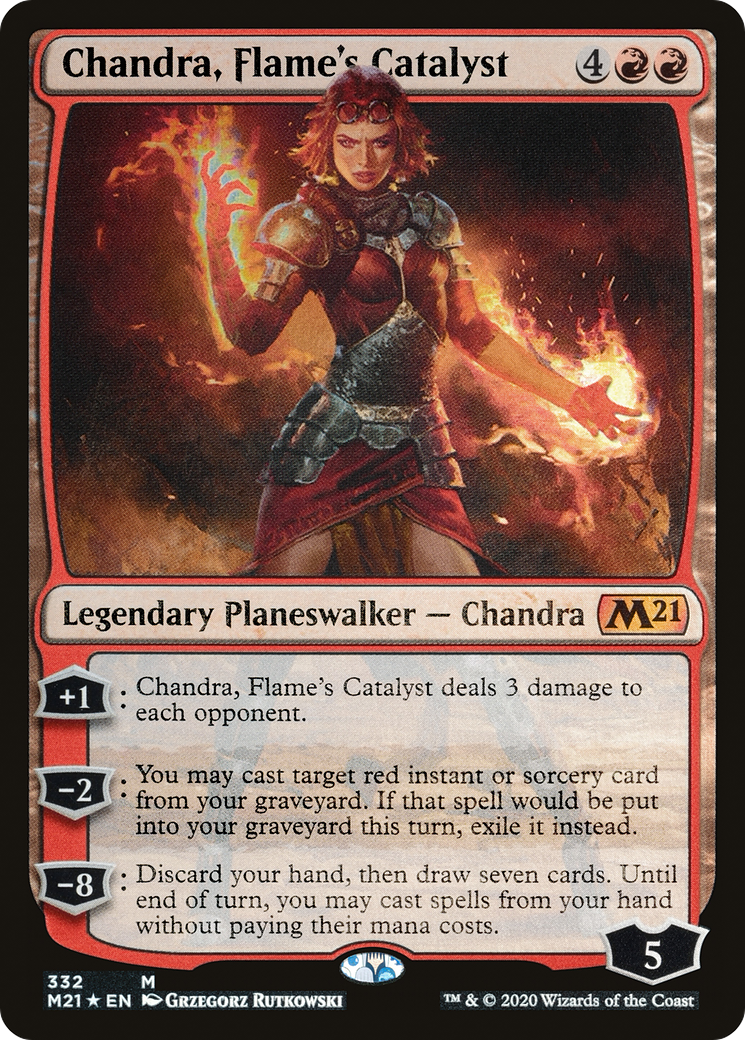 Chandra, Flame's Catalyst Card Image