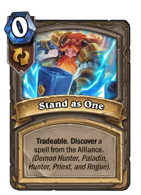 Stand as One Card Image