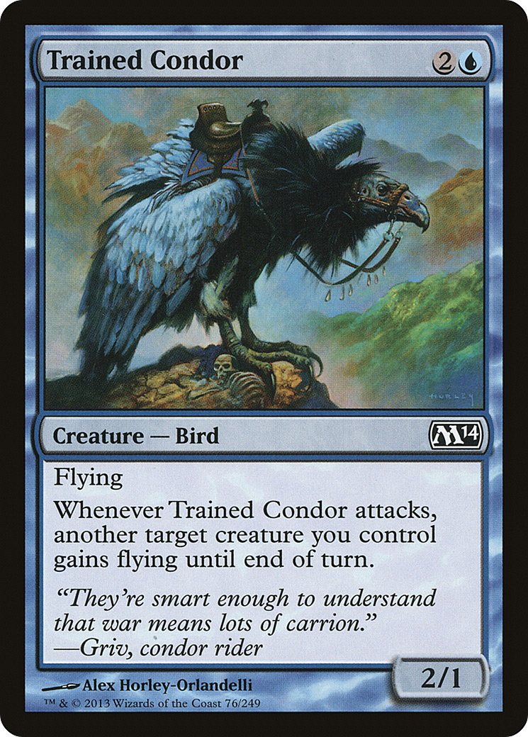 Trained Condor Card Image