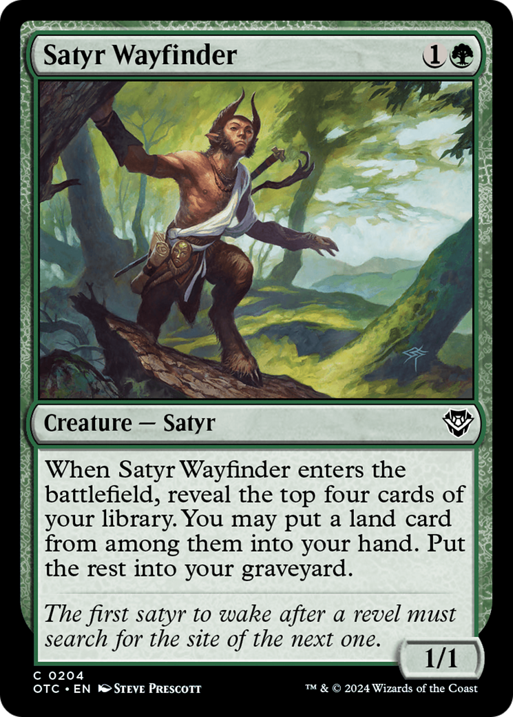 Satyr Wayfinder Card Image