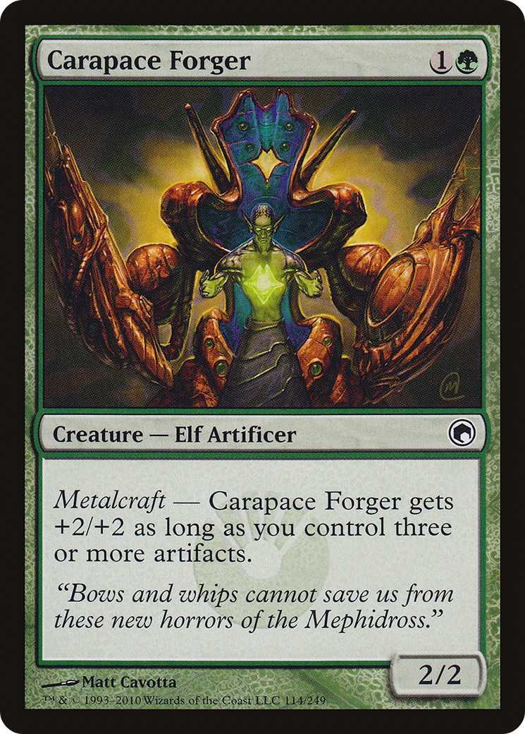 Carapace Forger Card Image