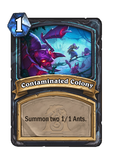 Contaminated Colony Card Image