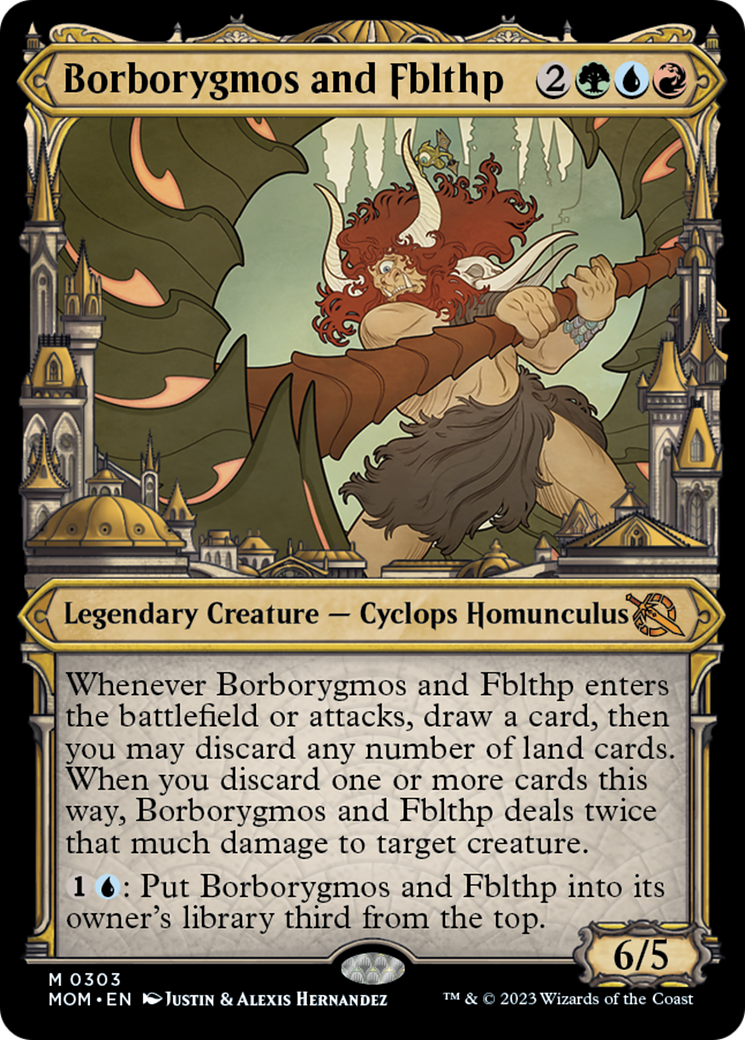 Borborygmos and Fblthp Card Image