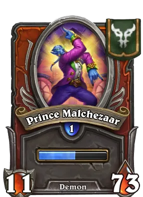 Prince Malchezaar Card Image