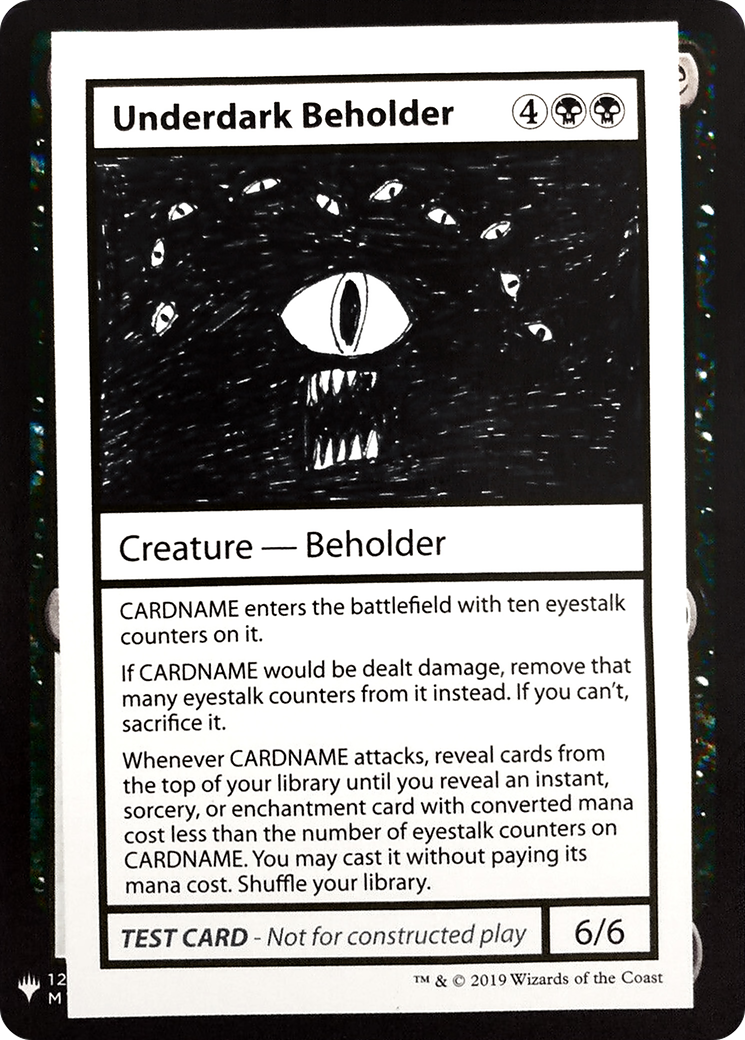 Underdark Beholder Card Image