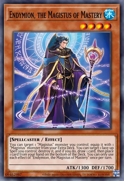 Endymion, the Magistus of Mastery Card Image