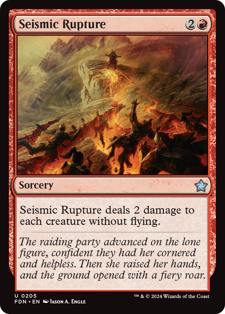 Seismic Rupture Card Image