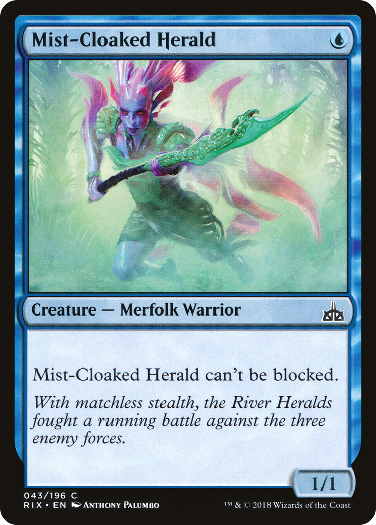 Mist-Cloaked Herald Card Image