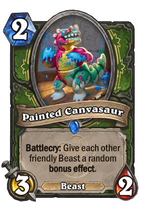 Painted Canvasaur Card Image