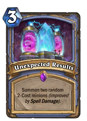 Unexpected Results Card Image