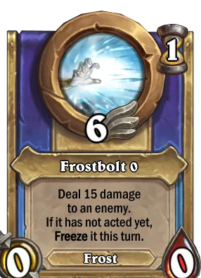 Frostbolt {0} Card Image