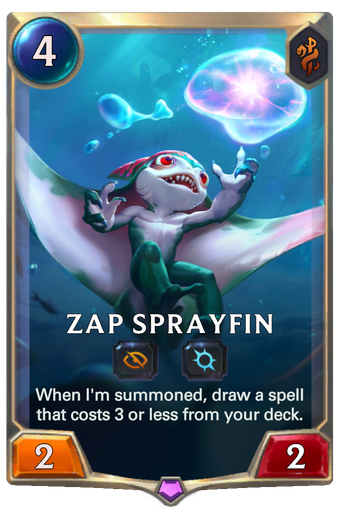 Zap Sprayfin Card Image